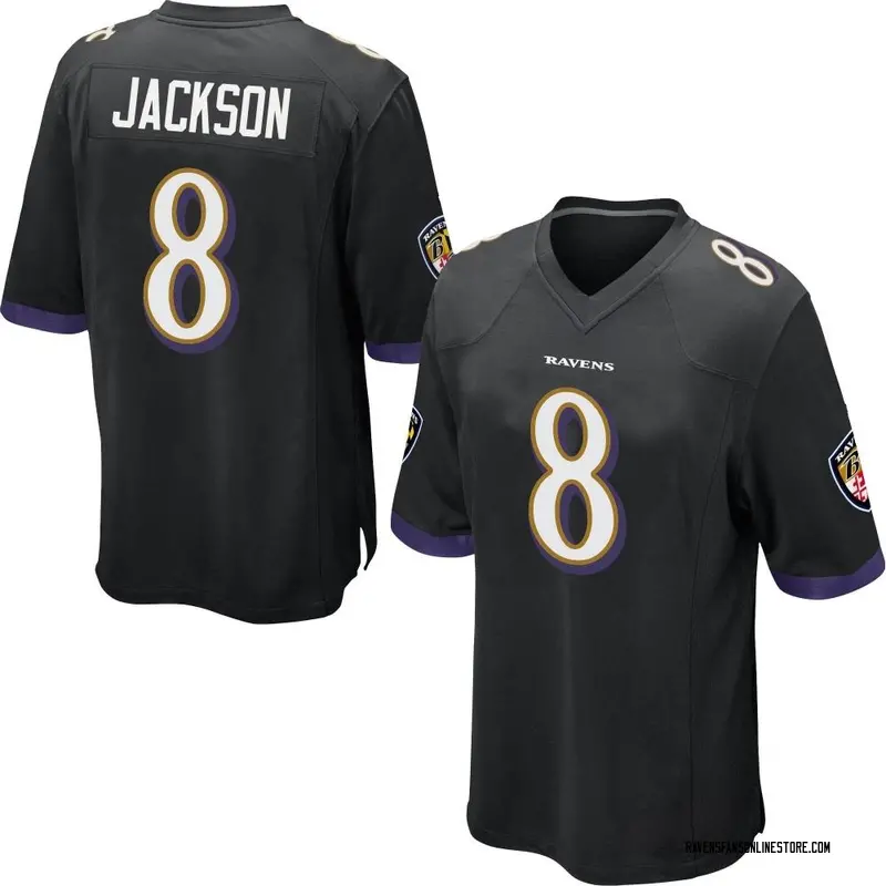 youth large lamar jackson jersey