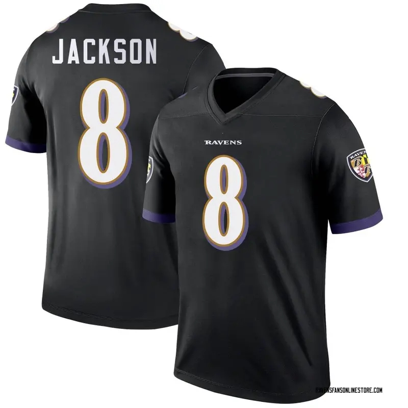 youth large lamar jackson jersey